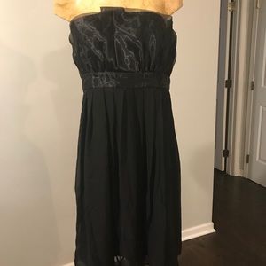 Black Strapless Dress